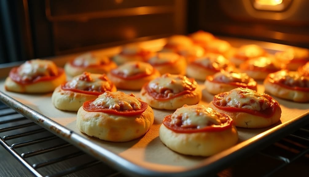 baking and cooling procedure