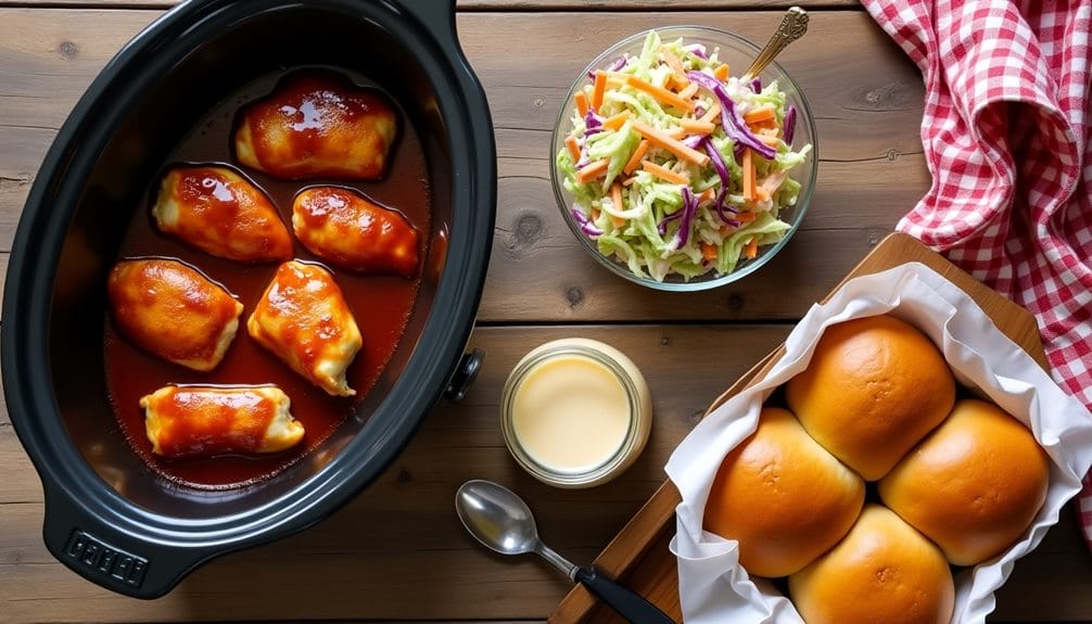bbq chicken sliders recipe