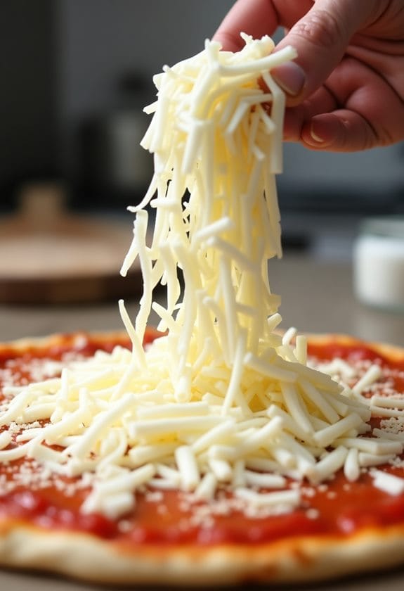 cheese sprinkling procedure details