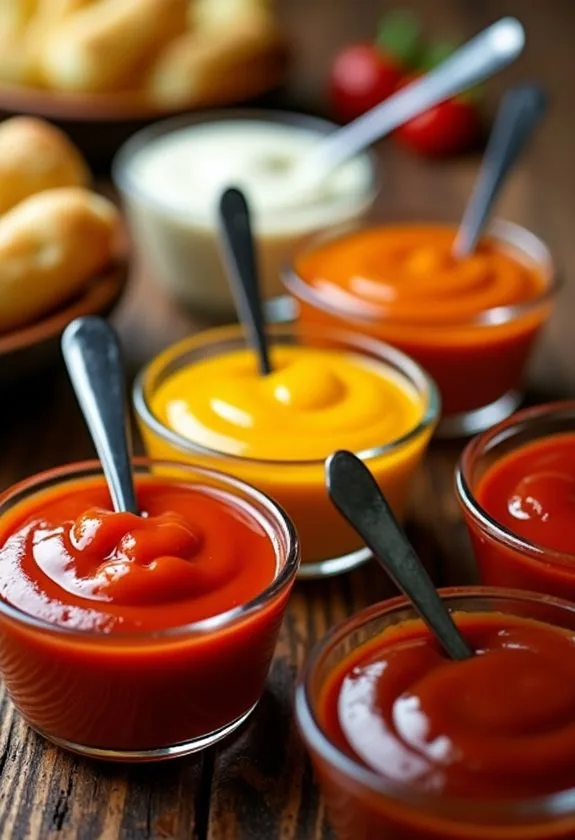 choose your dipping sauce