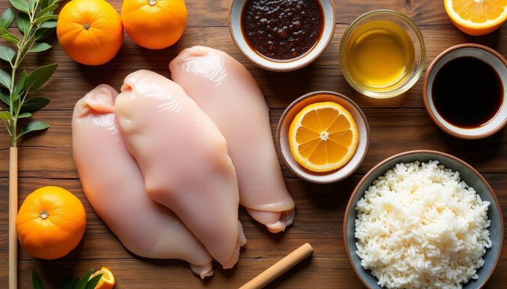 citrusy chicken and rice