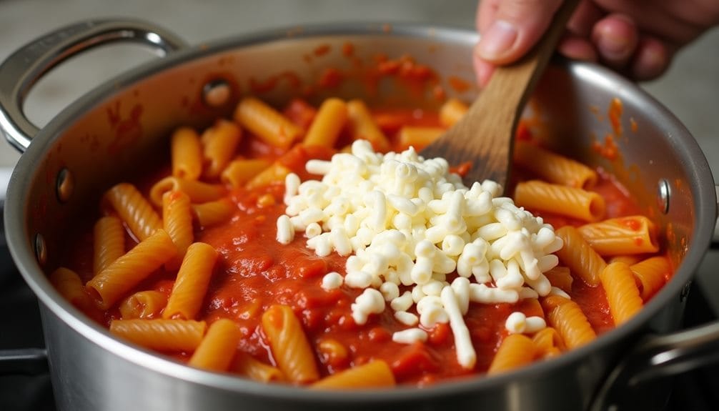 combine ingredients in pot