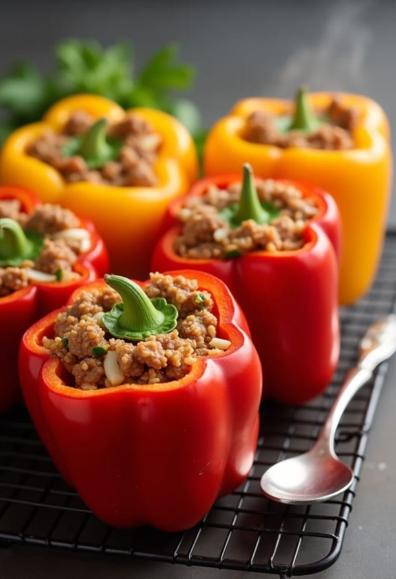 cool and serve peppers