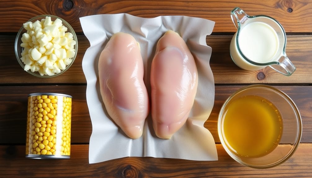 creamy chicken corn soup