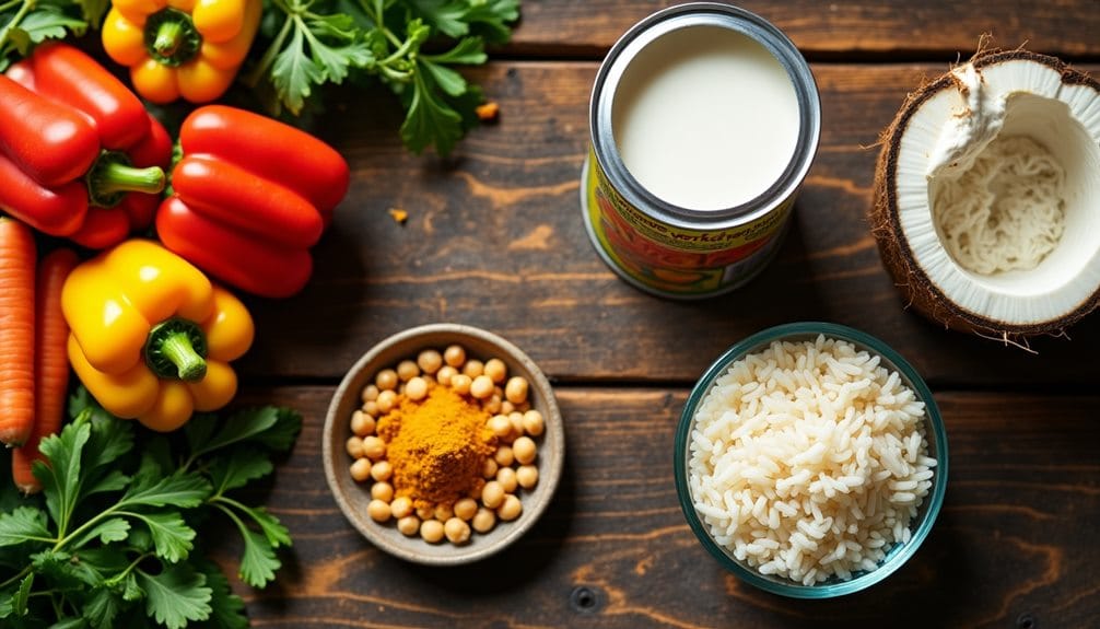 curry served with rice