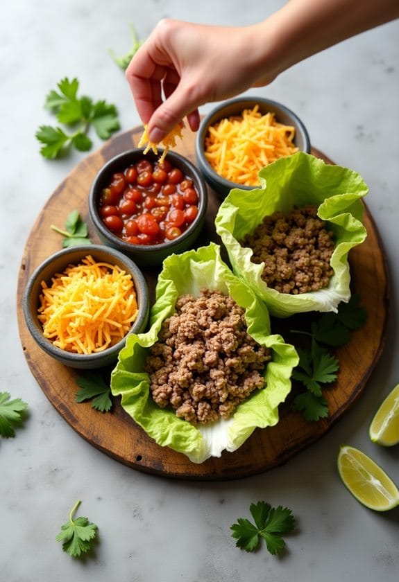 customize and serve tacos