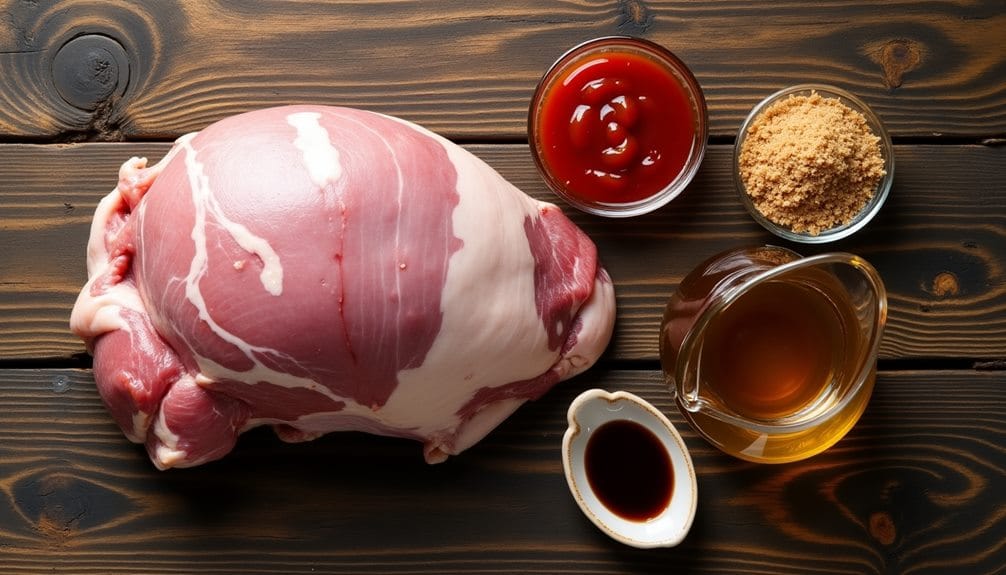 delicious smoked pork feast