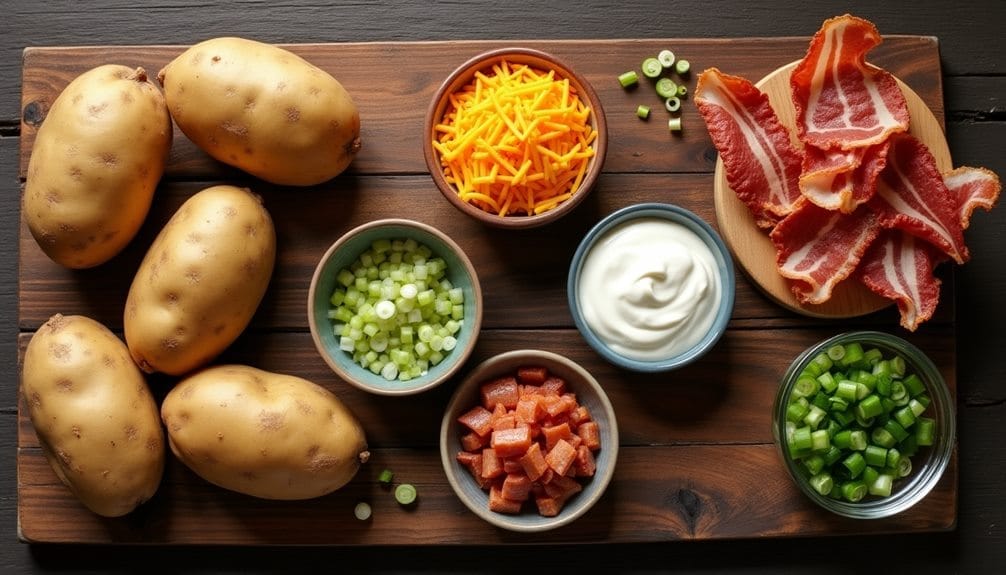 diy baked potato feast