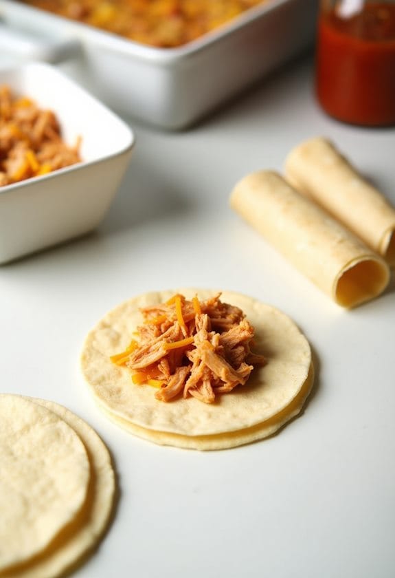 enchilada assembly instructions provided