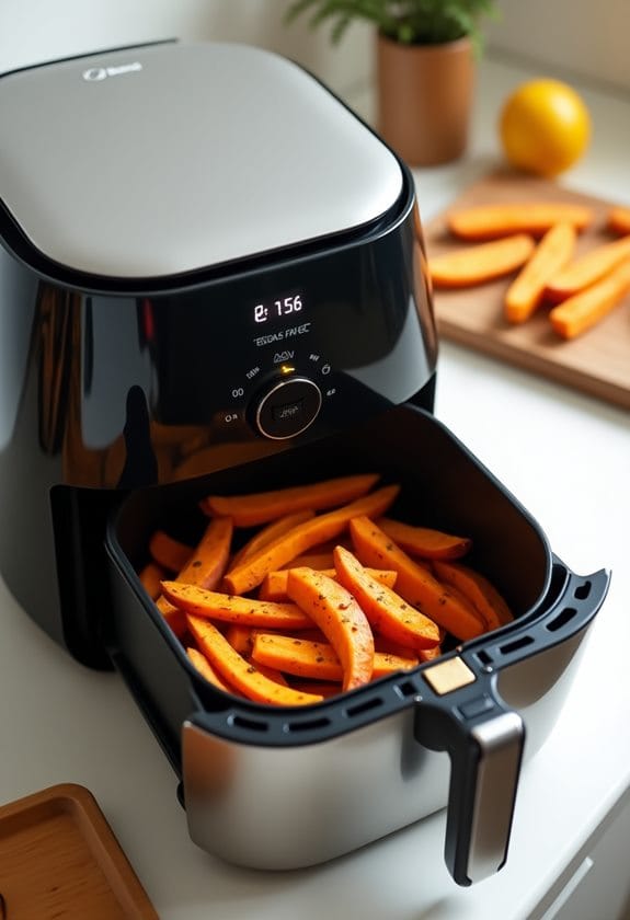 frying at 375 f