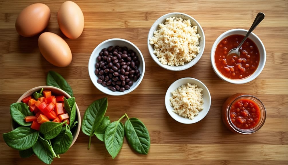 healthy veggie breakfast bowls