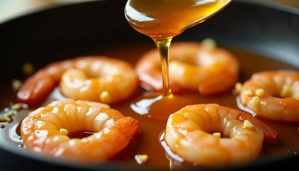 honey coated shrimp recipe