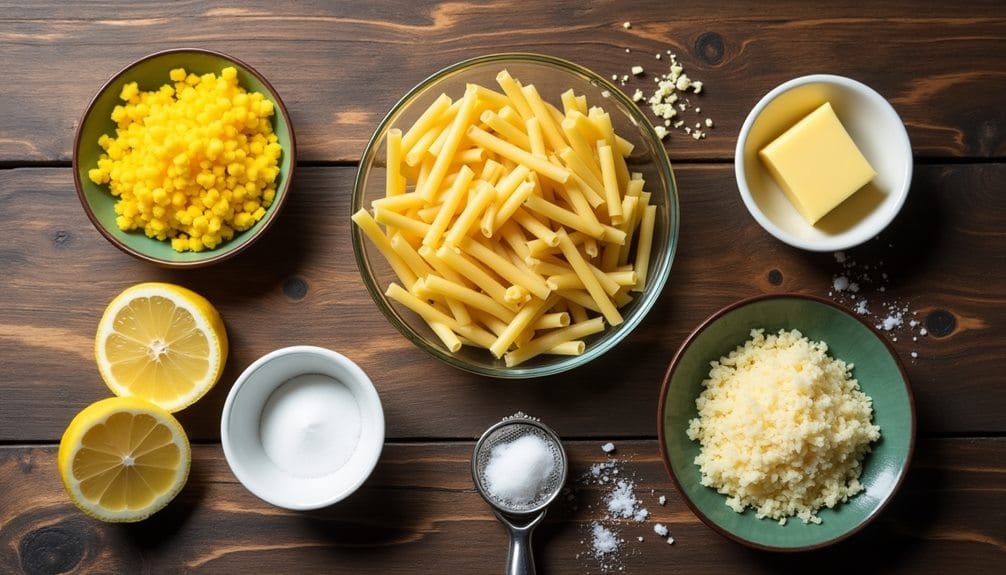lemon butter parmesan pasta