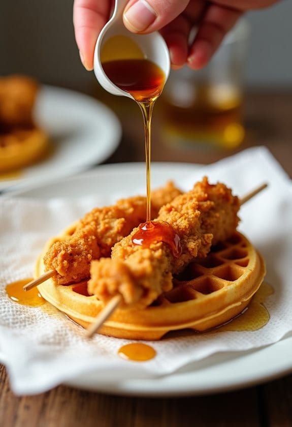 maple syrup finishing step