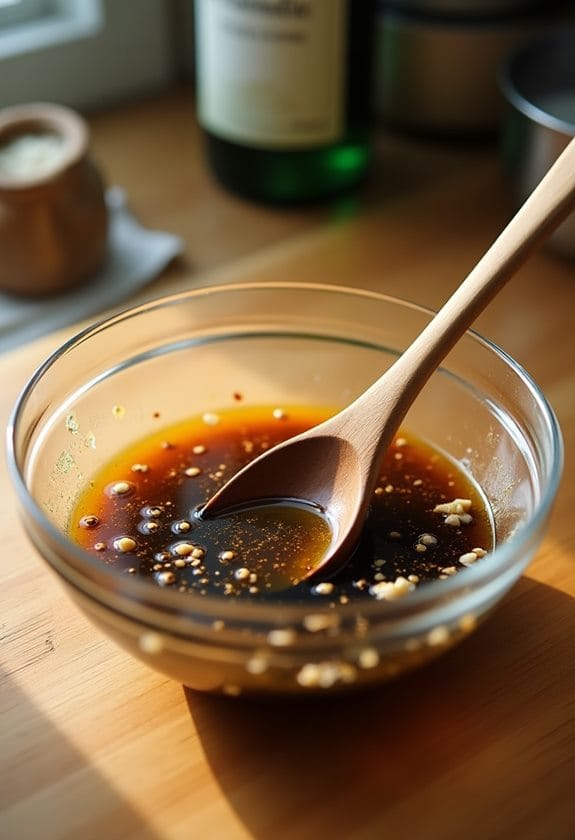marinade preparation instructions outlined