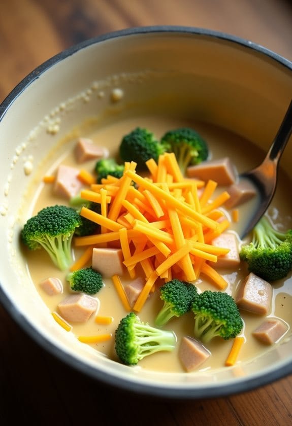 mix ingredients in bowl