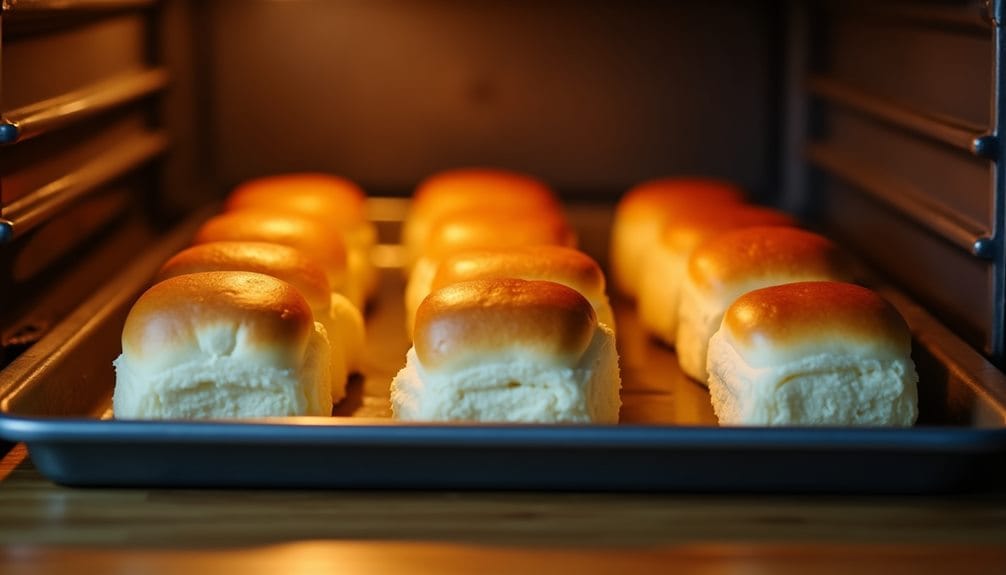 preheat and prepare buns