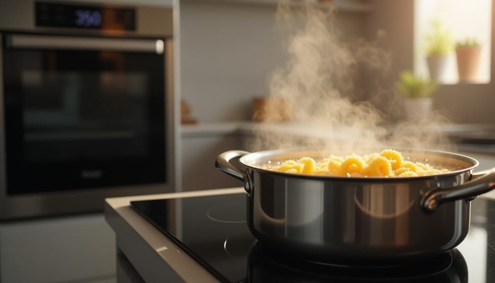 preheat oven boil pasta