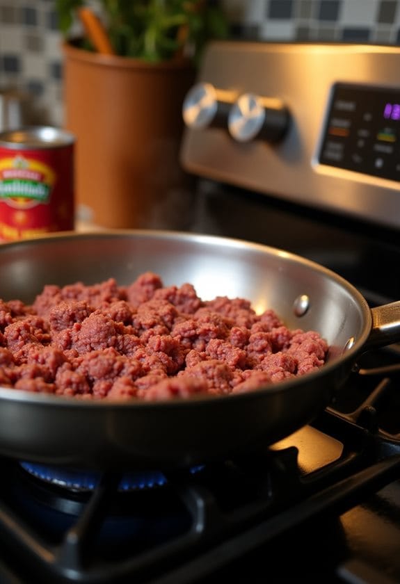 preheat oven cook beef