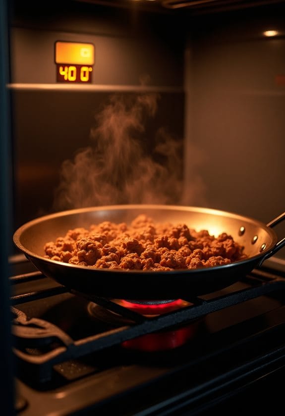 preheat oven cook beef