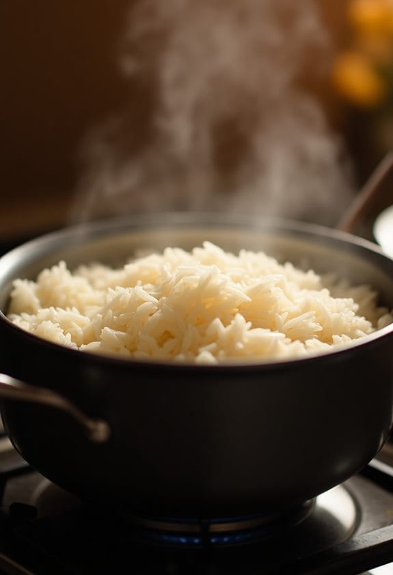 prepare rice for cooking