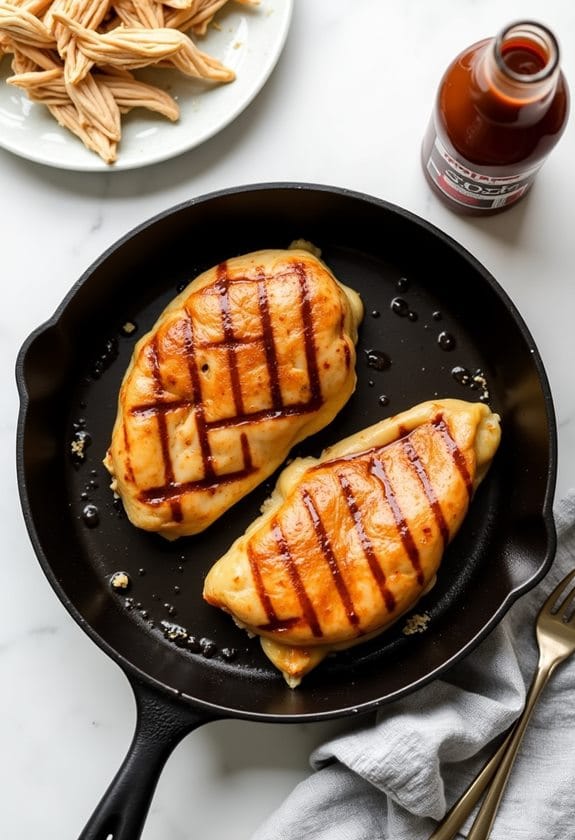 prepare the chicken carefully