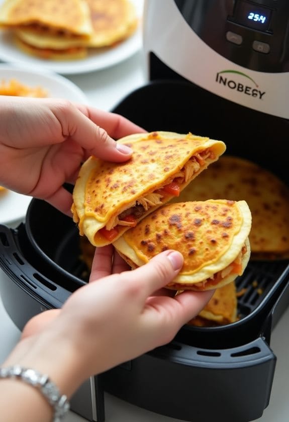 quesadillas in air fryer