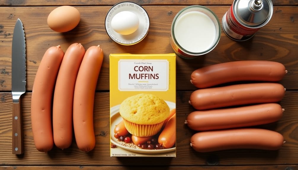 savory bite sized corn muffins