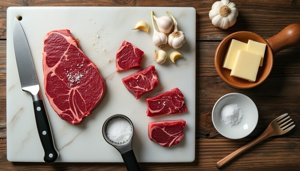 savory garlic butter steak