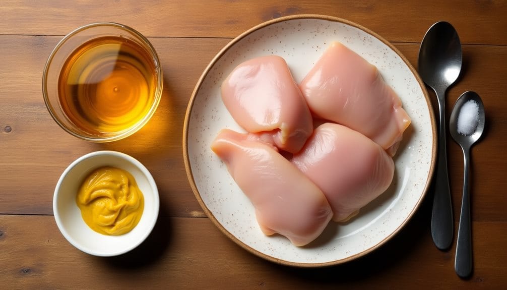 savory honey mustard chicken