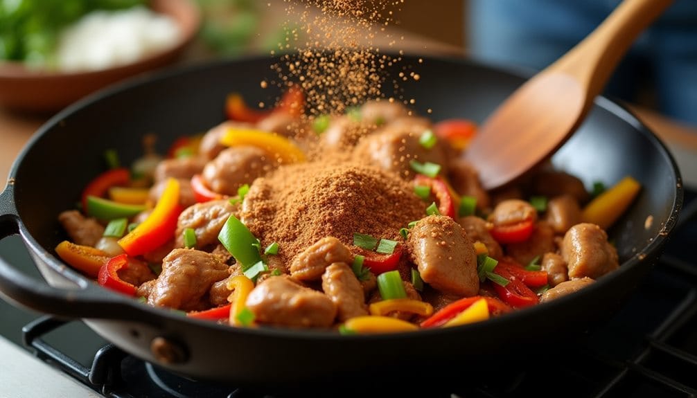 seasoning and mixing process