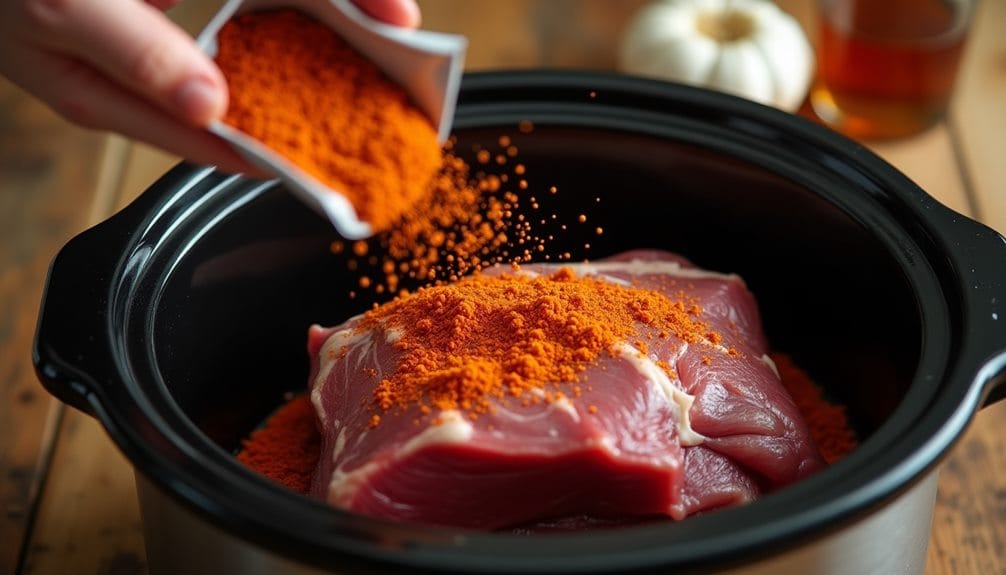 seasoning beef for flavor