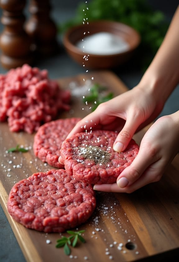 shape and season patties