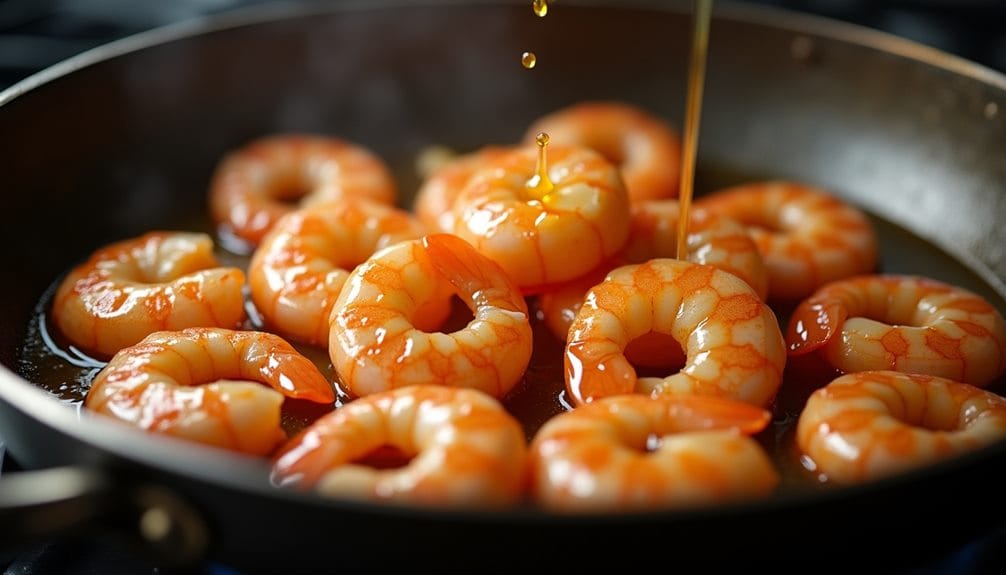 shrimp caramelization cooking phase