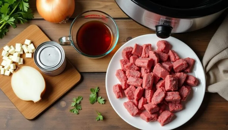 slow cooker beef stroganoff