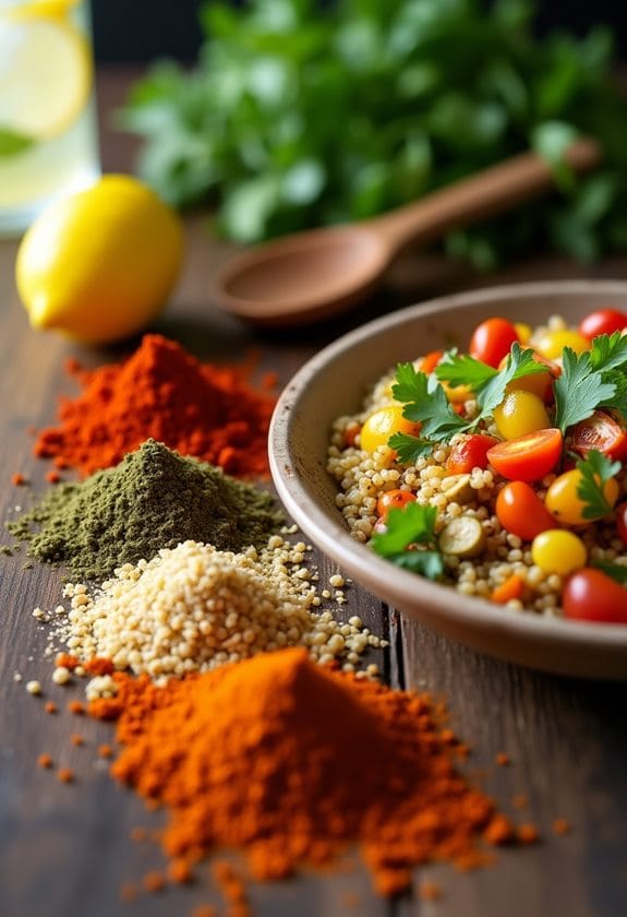 spicing and serving ideas