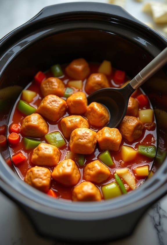stir frequently overheat