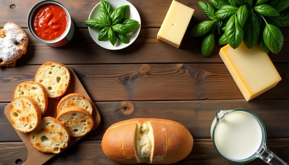 tomato basil soup dippers