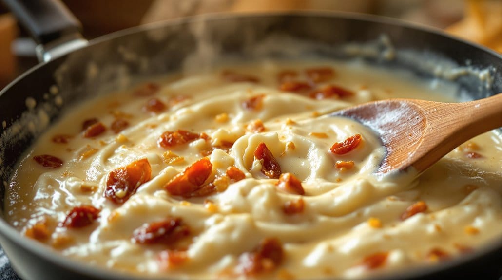 add cream and cheese