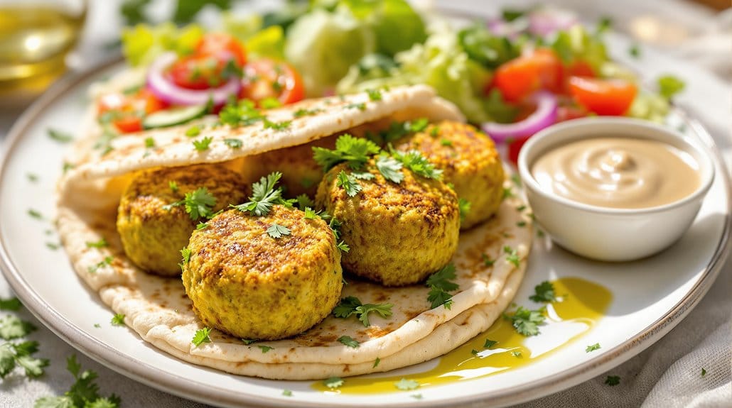 garnish using fresh herbs