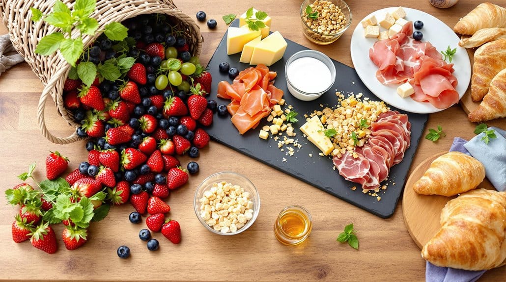 gather fresh ingredients first