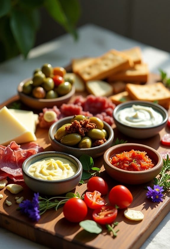 include dips and spreads