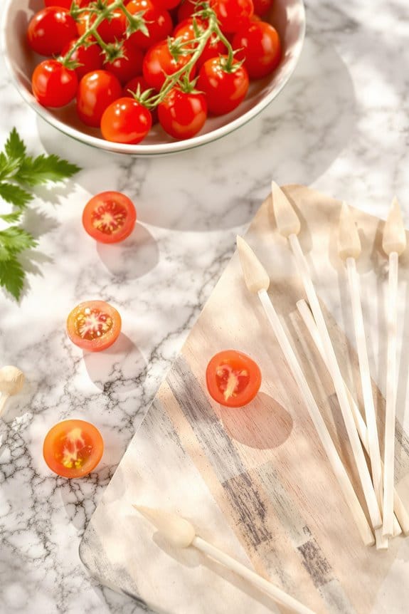 add cherry tomatoes now