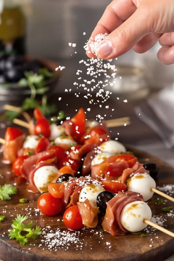 add salt and pepper