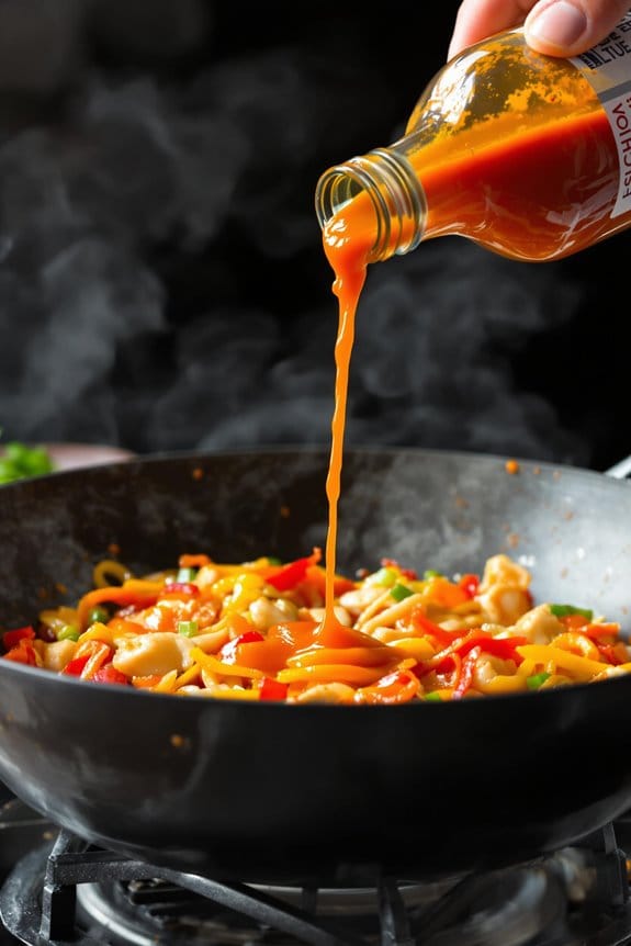 add sauce for flavor