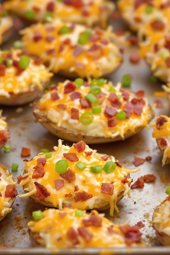bake until cheese melts
