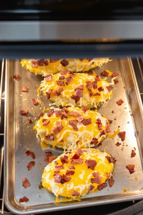 broil until cheese melts