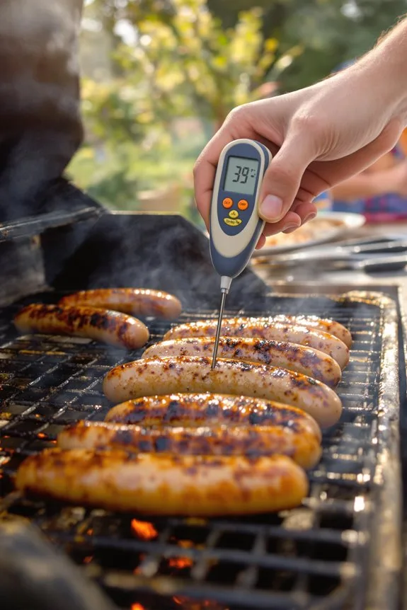 check internal temperature regularly