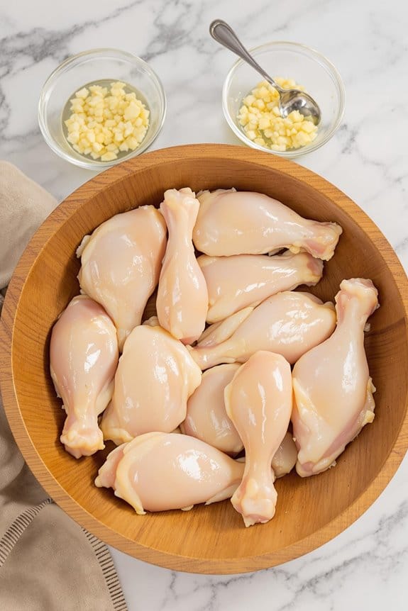 coat food in olive oil