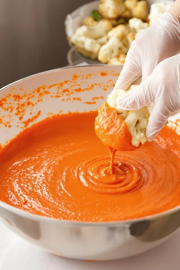 coat food with batter